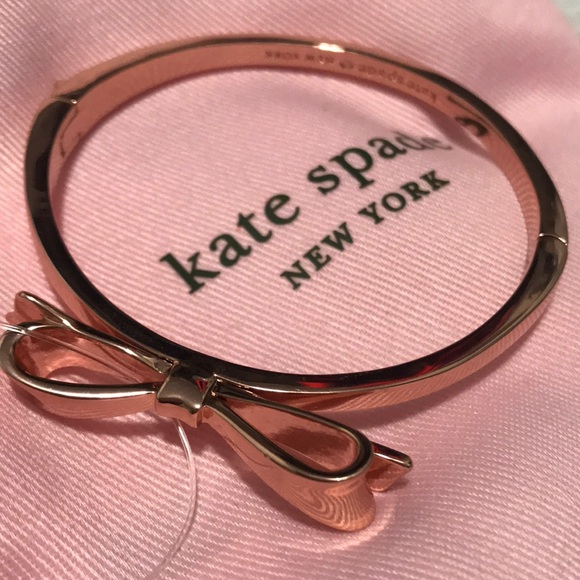 kate spade Jewelry - NWT- Kate Spade - rosegold bangle